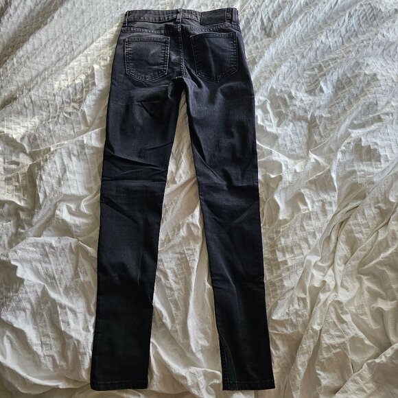Naked & Famous The Skinny Jeans - Black Super Stretch - Sz 25 - Picture 3 of 13